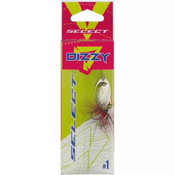 Блешня Select Dizzy №1 2.6g #01 (заглиблення 0.3-0.8м), Вага блешні: 2.6g, Колір блешні: 01, фото , изображение 2